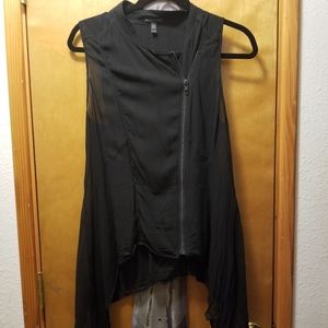 Eileen Fisher Asymmetrical Vest